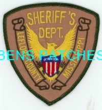 MISSISSIPPI,A,LEFLORE COUNTY SHERIFF 3 GOT IN PERSON